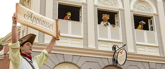 It's time to get things started with the Muppets in Liberty Square