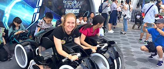 A visit to Shanghai Disneyland, including Tron Lightcycle Power Run