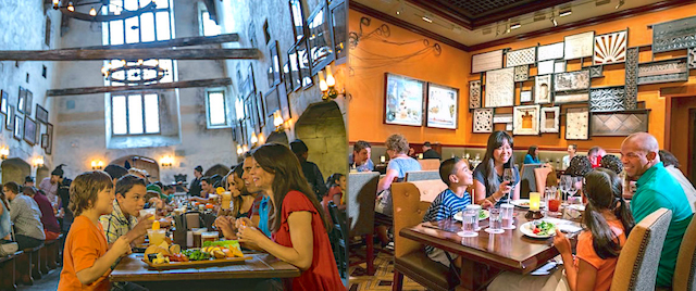 Do you prefer quick service or full service dining on a theme park visit?