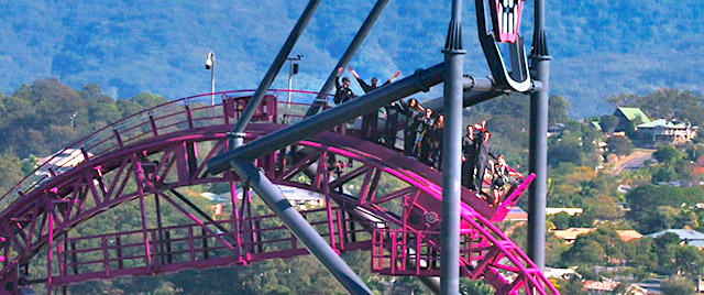 Would you pay to be evacuated from a theme park ride?