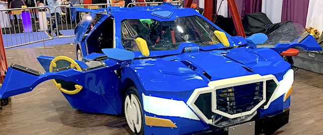 Yes, you can ride in an actual Transformer now