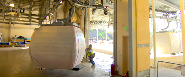 Testing begins on Disney World's new gondola system