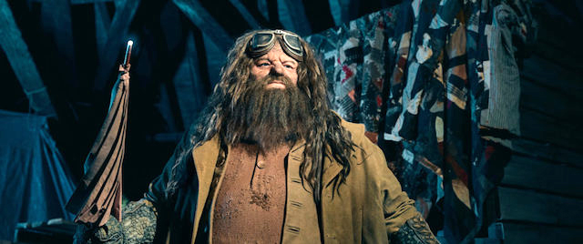 Universal shows its practical side with a new animated Hagrid