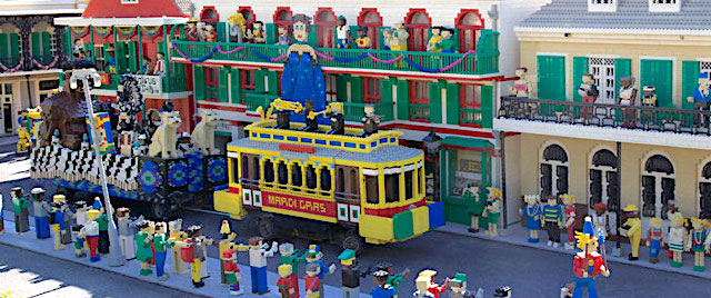 Miniland New Orleans at Legoland California
