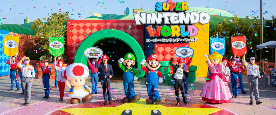 Super Nintendo World Opens at Universal Studios Japan