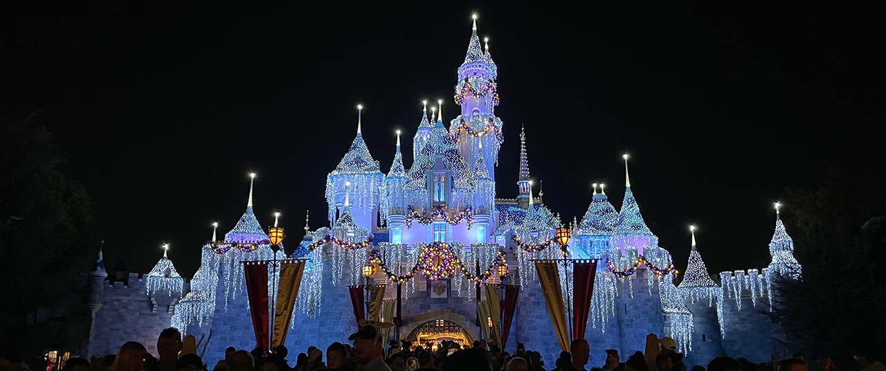 Sunset Allows the Holiday Spirit to Shine at Disneyland