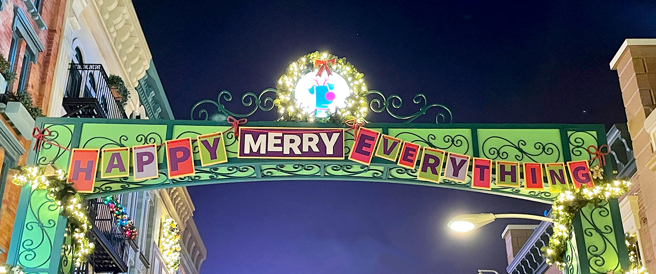 Happy Merry Everything at Universal Studios Hollywood