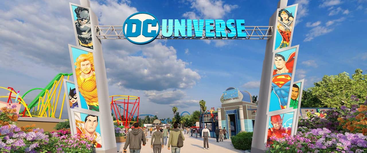 Six Flags Magic Mountain Prepares Its New DC Universe