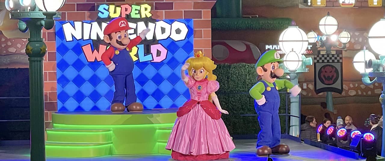 Watch the Grand Opening for Hollywood's Super Nintendo World