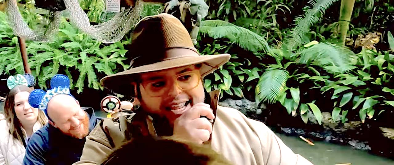 Josh Gad Trades Arendelle for the Jungle at Disneyland