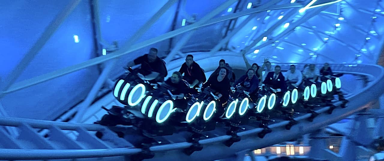 TRON Lightcycle Run Officially Opens at Walt Disney World