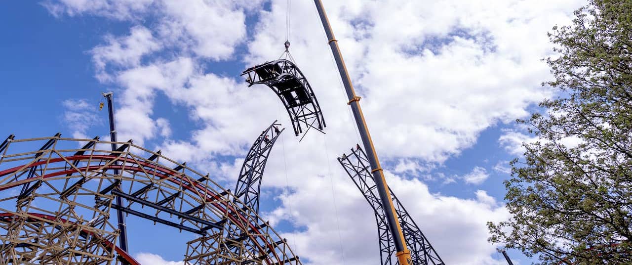 Hersheypark's New Coaster Passes Construction Milestone