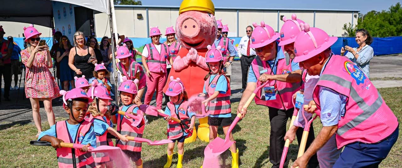 Peppa Pig breaks ground in Texas, with plans for Germany, too