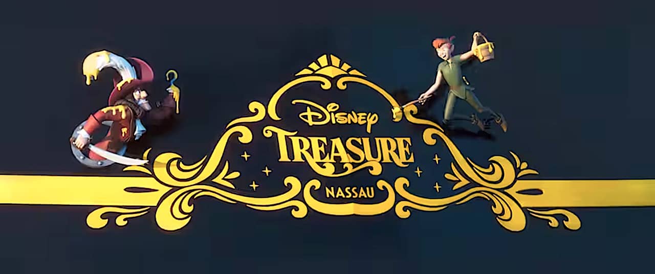 Peter Pan, Captain Hook spar aboard the Disney Treasure