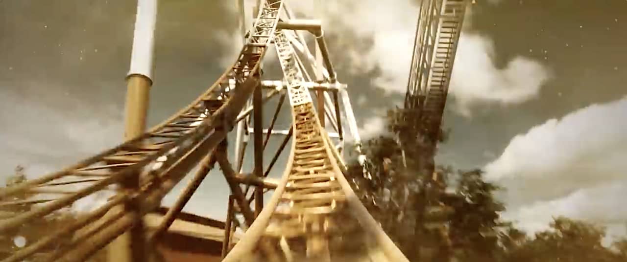 Take a first look at Britain's tallest and fastest roller coaster