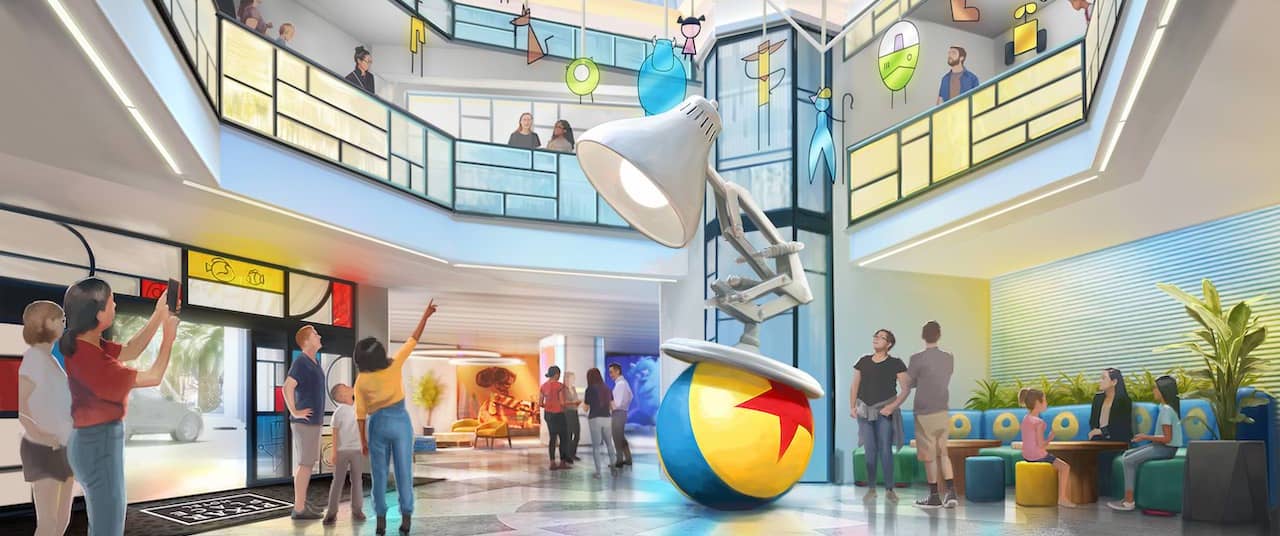 Disneyland sets opening date for its Pixar hotel