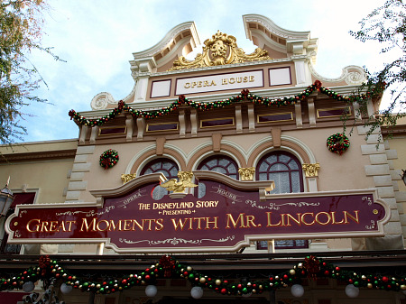 Main Street Opera House at Disneyland