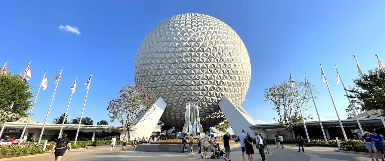 Epcot Rides, Restaurants, Map