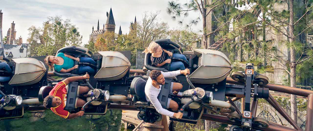 Hagrid's Magical Creature Motorbike Adventure