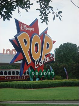 Disney's Pop Century Resort photo, from ThemeParkInsider.com