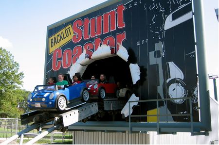 Backlot Stunt Coaster photo, from ThemeParkInsider.com