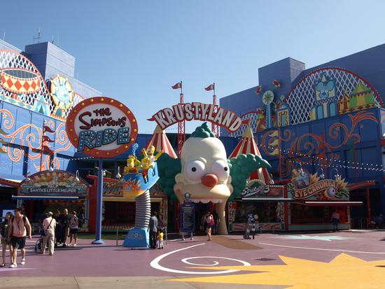 The Simpsons Ride photo, from ThemeParkInsider.com