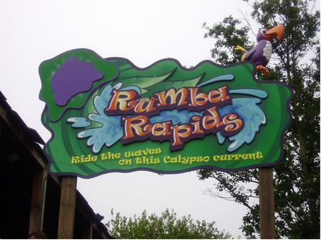 Ribena Rumba Rapids photo, from ThemeParkInsider.com