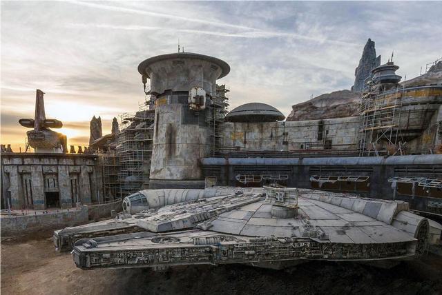Millennium Falcon, in Disney's Star Wars land