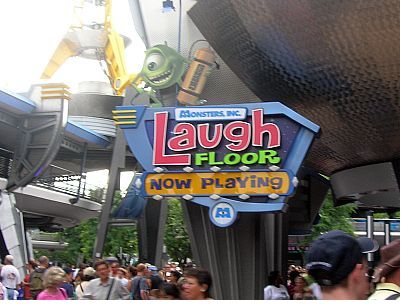 Monsters, Inc. Laugh Floor photo, from ThemeParkInsider.com