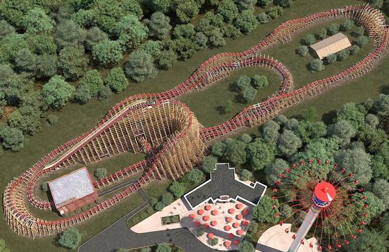 Twisted Timbers photo, from ThemeParkInsider.com